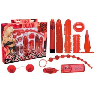 Set Red Roses