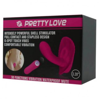 Stimulator Clitoris cu Vibratii Pretty Love Shell