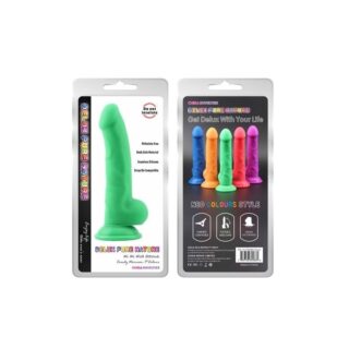 Dildo Deluxe Pure Nature Norman Verde 21.5 cm