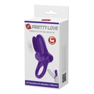 Pretty Love Vibro Penis Ring II Blue
