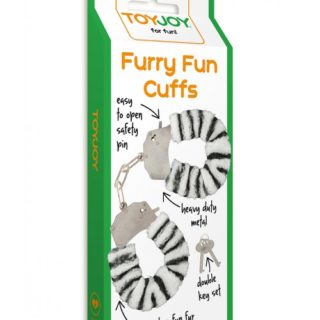 Furry Fun Cuffs Zebra