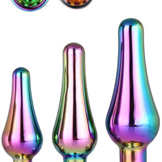 Gleaming Love Coloured Pleasure Plug L