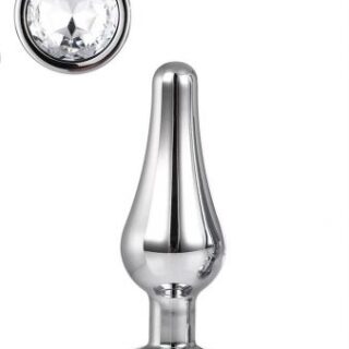 Gleaming Love Silver Pleasure Plug -L