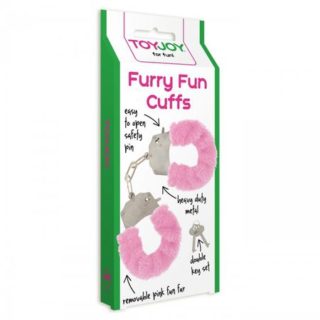 Furry Fun Cuffs Pink