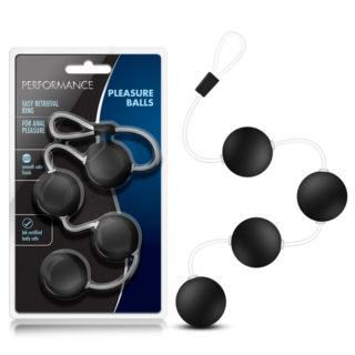 Performance Pleasure Balls (Black) – Anal