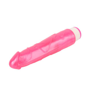 Vibrator Realist Sexy Whopper Multispeed, TPE, Roz, 20.2 cm