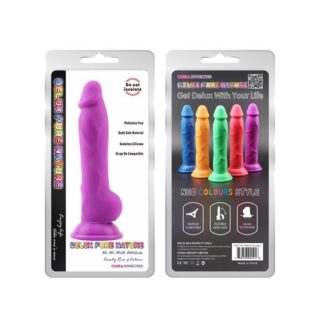 Dildo Deluxe Pure Nature Rick Violet 23 cm