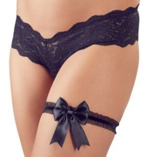 Cotelli Collection Strumpfband, black - S/L