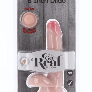 Dual Density Dildo 6 inchi Balls