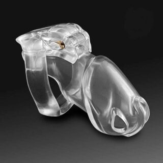 Cusca de Castitate Prison Male, Transparenta