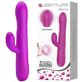 Vibrator Pretty Love Douglas- cap inflatabil