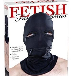 Fetish Fantasy Zipper Face Hood