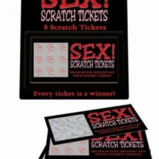 SEX! SCRATCH TICKETS