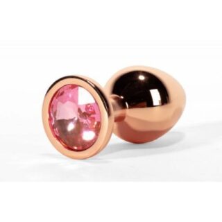 Secret Shade Metal Butt Plug Rose