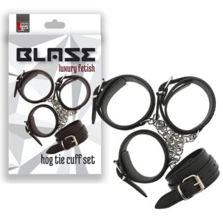 Blaze Hog Tie Cuff Set