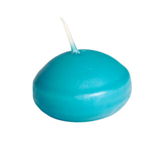 Lumanare plutitoare, Ø 4,5 cm, H 3 cm, turcoaz