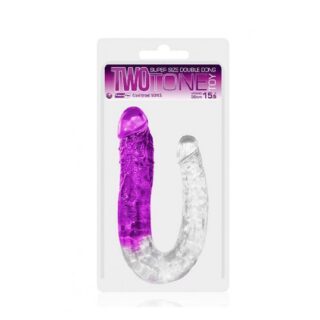 NMC Two Tone Super Size Double Dong Purple