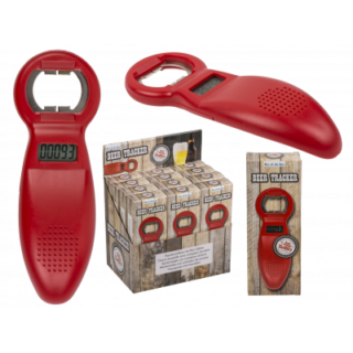 Bottle opener, with beer counter