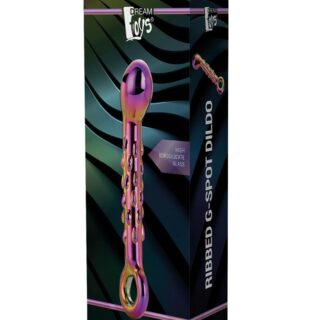 DreamToys Glamour Glass Ribbed G-Spot Dildo