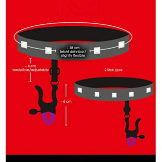 Bad Kitty Garters with clamps