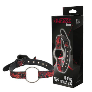 Blaze Deluxe O-Ring Mouth Gag Red/Black