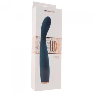Vibrator Slim Lillie G-Spot Silicon Verde 19 cm