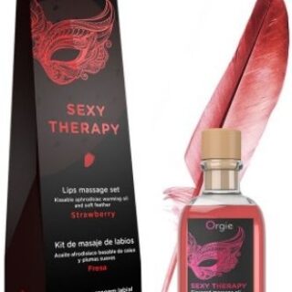 Set Masaj Sexy Terapy Ulei+Pana Aroma Capsuni 100 ml