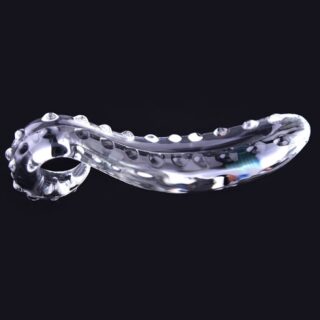 Dildo Sticla Tentacle Transparent