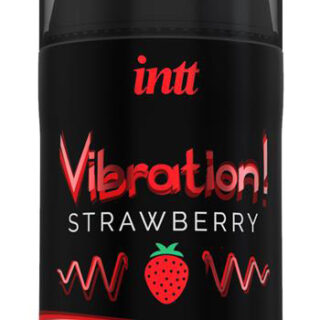 Gel cu Efect Vibrator Aroma Capsuni 15 ml