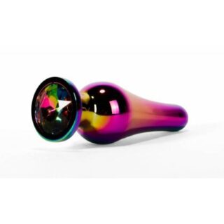 X-MEN Secret Shine Metal Butt Plug Rainbow S