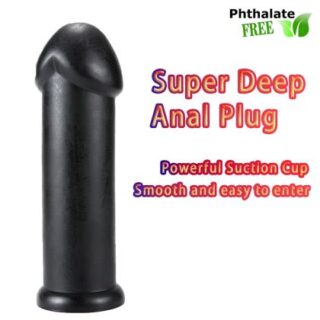 X-MEN Butt Plug Black (25.7cm x 7.9cm)