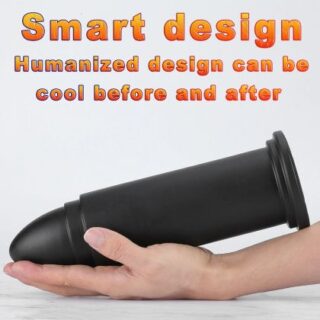 X-MEN Huge Butt Plug Black 2 (25.2cm x 6.7cm)