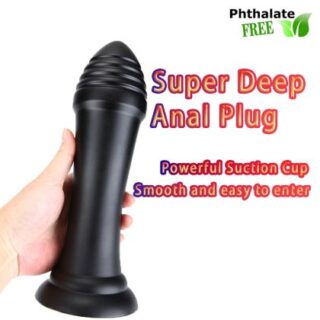 Butt Plug Black 27cm x 8cm