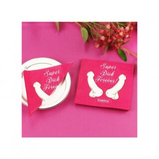 Set 10 Servetele Super Dick Forever