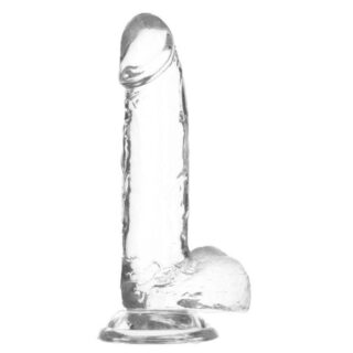 Dildo Kathryn Jelly Transparent 20 cm