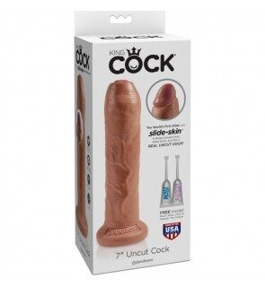 Dildo Uncut Mulatru 19 cm