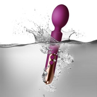 Vibrator Wand Oriel 10 Moduri Vibratii Silicon USB Fuschia 21.2 cm