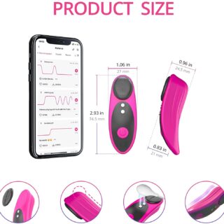 Vibrator Panty Ferri Lovense Bluetooth Control Free App Silicon Roz