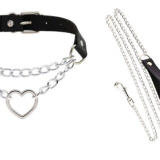 Set Deluxe Zgarda si Lesa Lant Argintiu