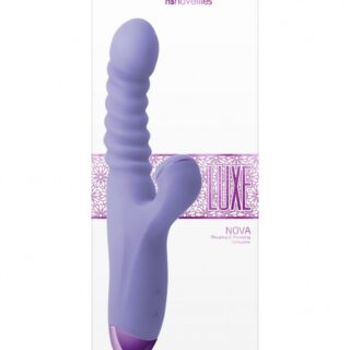 Stimulator Nova Luxe Thrusting-Throbbing-Warming Silicon USB Mov