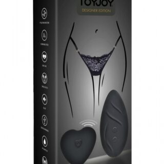 Set Angel Bikini-Vibrator-Telecomanda Wireless 12 Moduri Vibratii Silicon USB Negru