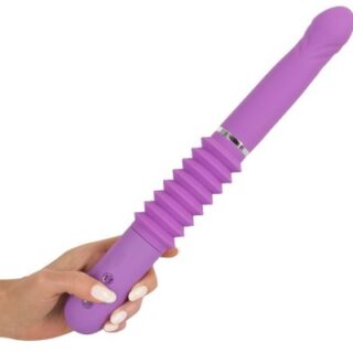 Push it! Vibrator with a Thrust Function (30 cm)