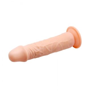 Dildo Realist Calvin cu Ventuza, Natural, 20 cm