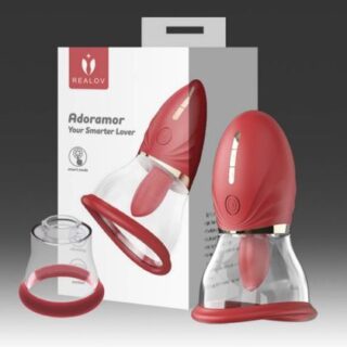 Adoramar Magic Tongue Pleasure - RED (two cups)