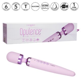 Vibrator Masaj Opulence Silicon 30 Combinatii Vibratii USB Roz