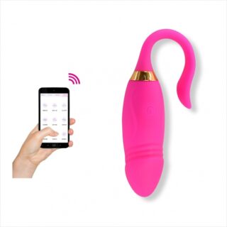 Ou Vibrator Cruz Bluetooth Control Silicon Roz Free App