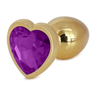 Dop Anal Hearty Buttplug Medium Auriu/Mov
