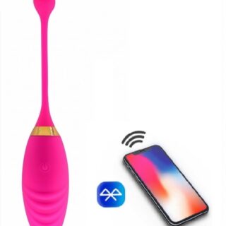 Ou Vibrator Koray Bluetooth Control Silicon Rose Free App