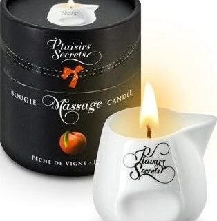 Lumanare Masaj Erotic PIERSICA 80 ml