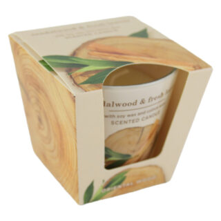 Lumanare parfumata in pahar - Oriental Wood -115 gr